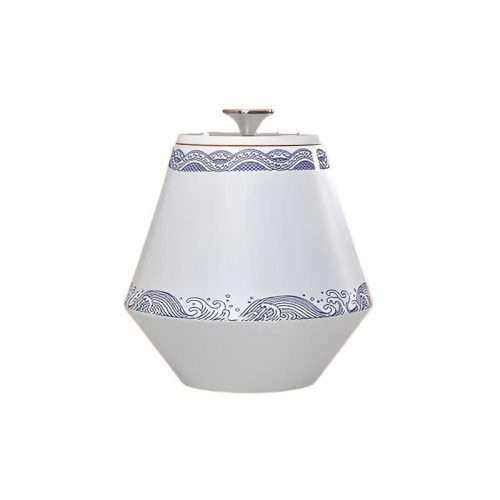 Blue and White Porcelain Smart Vacuum Storage Canister