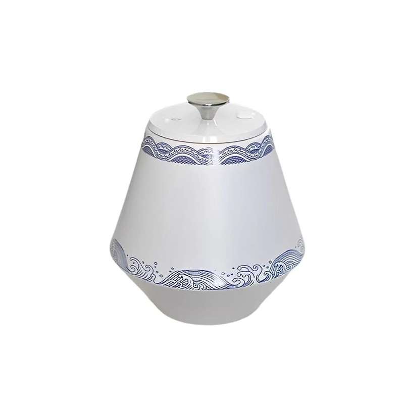 Blue and White Porcelain Smart Vacuum Storage Canister - Image 2