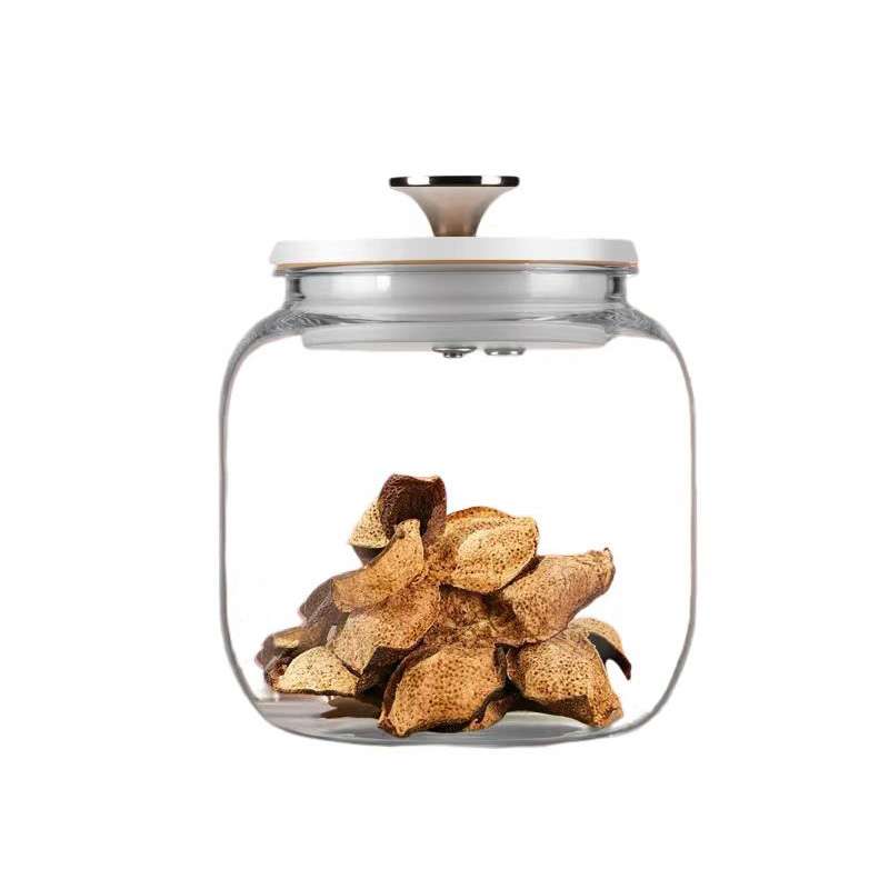 Vacuum storage jar